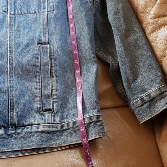 Anchor blue denim jacket size Large - Picture 14 of 16